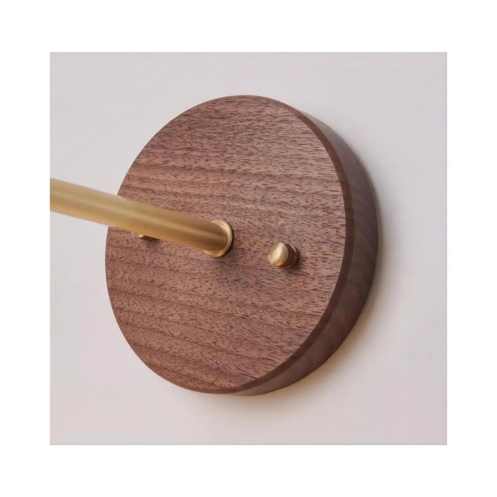 Natural Wood Wall Light