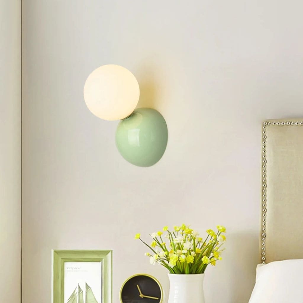 LED ball wall light