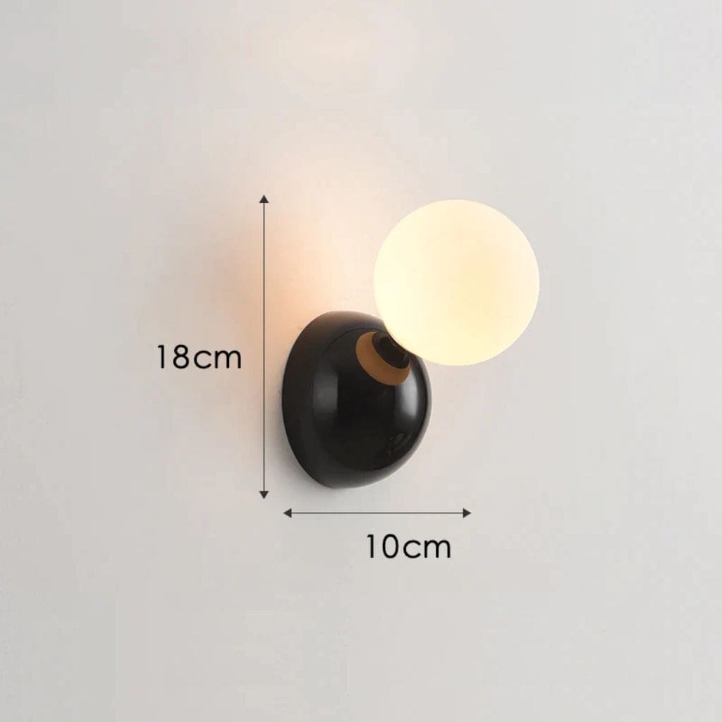LED ball wall light