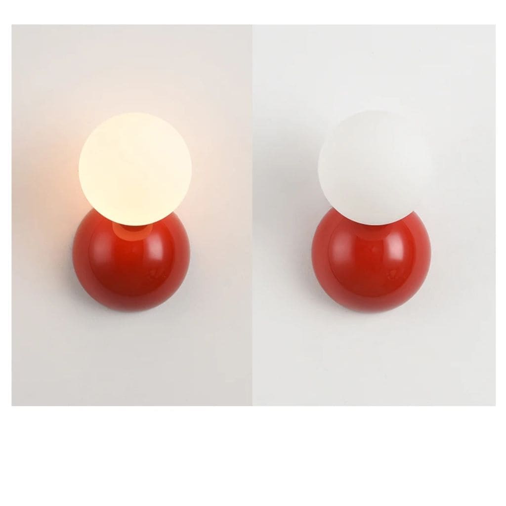 LED ball wall light