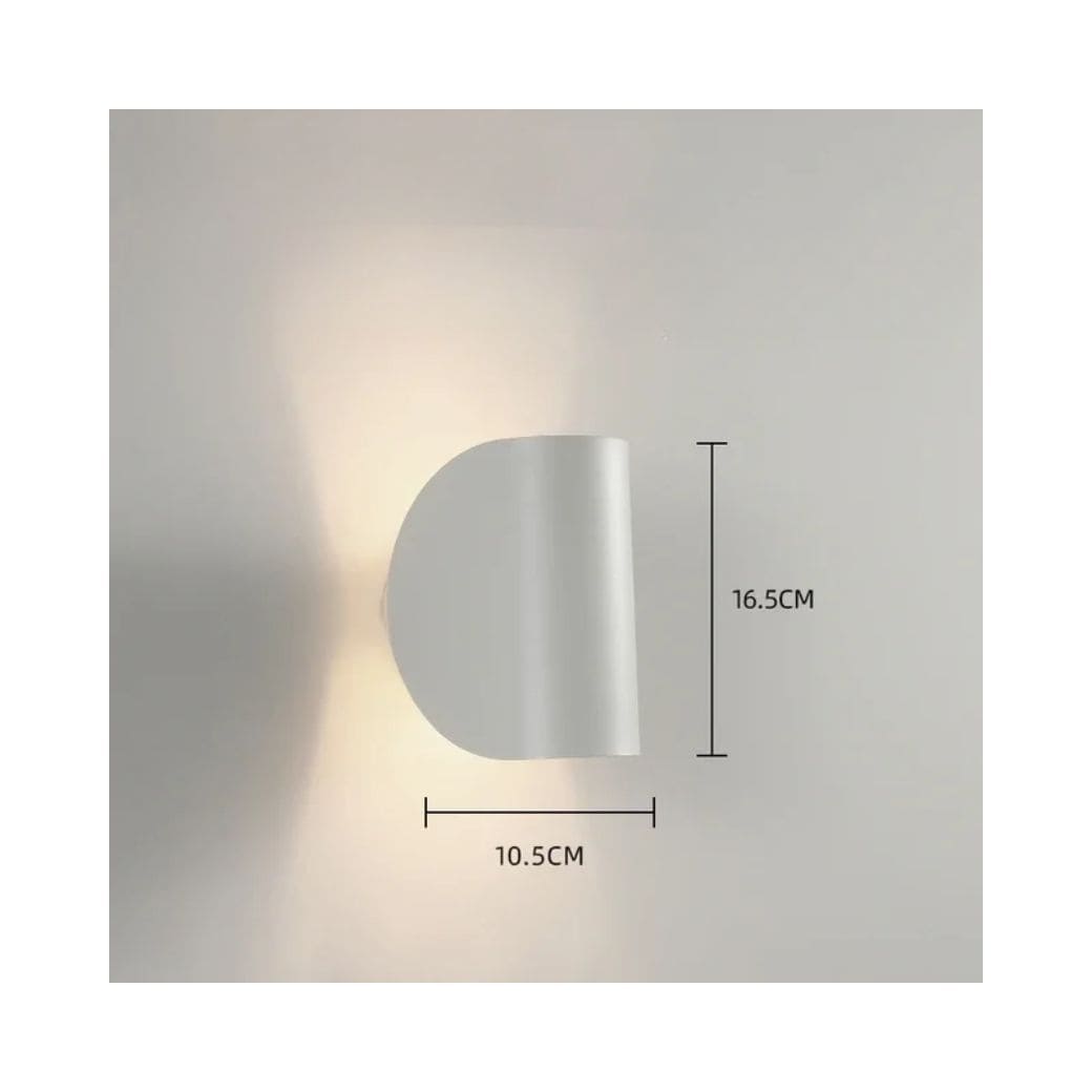 Makaron Led Rotative Creative Wall Light