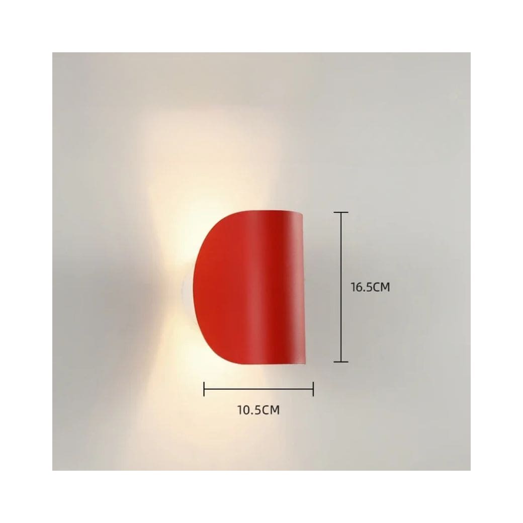 Makaron Led Rotative Creative Wall Light