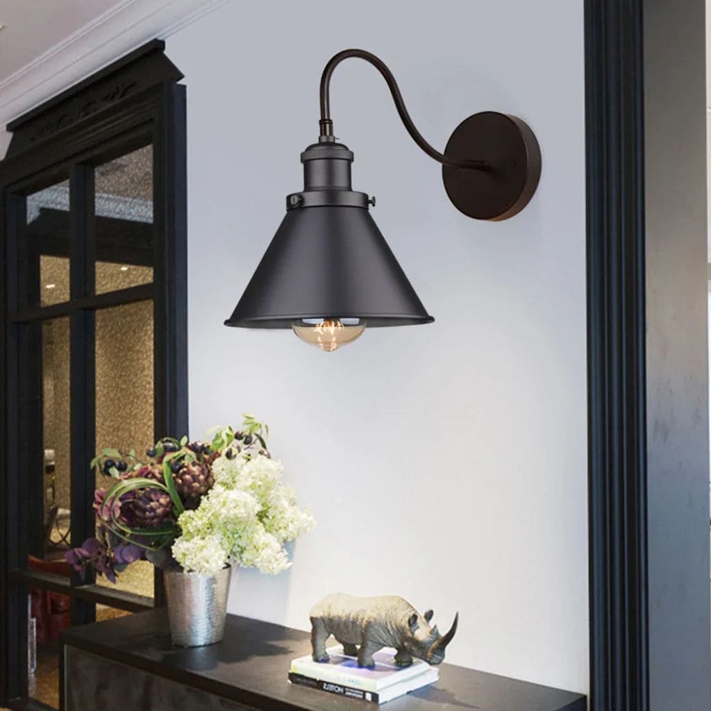 Vintage sparkle wall light