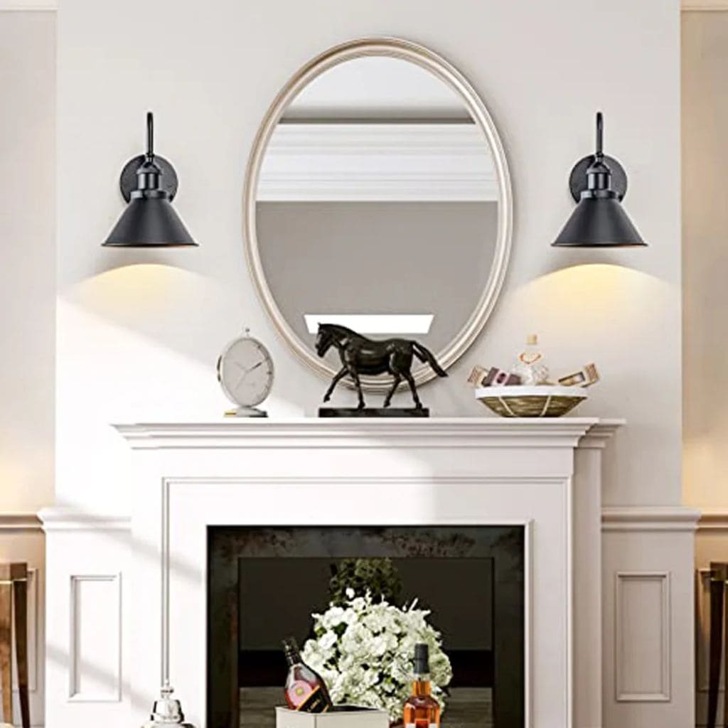 Vintage sparkle wall light