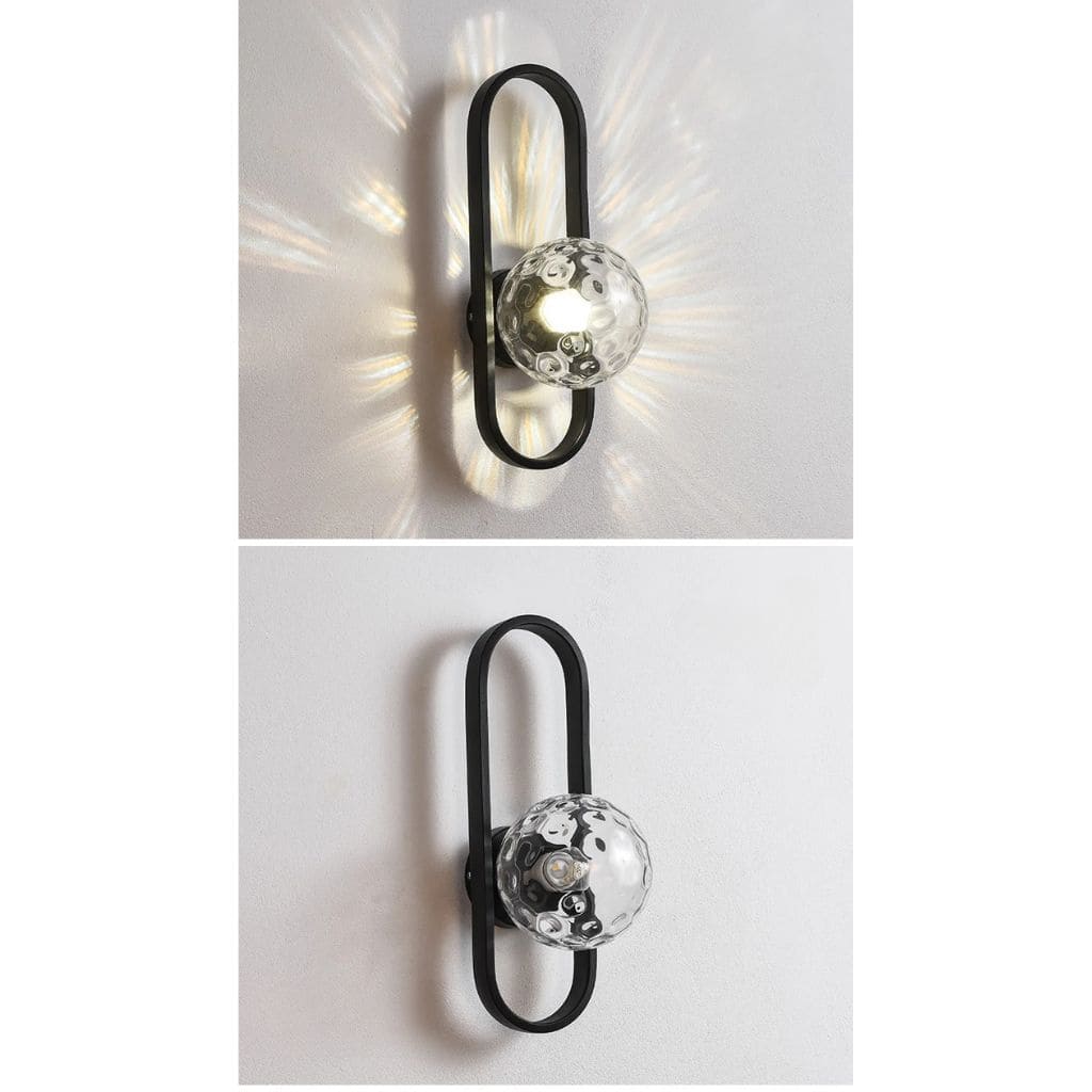 Contemporary elegance wall light