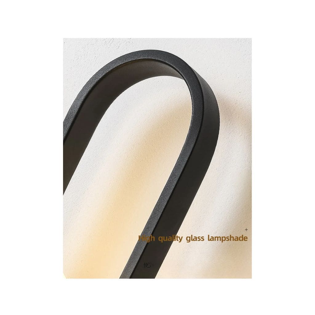 Contemporary elegance wall light