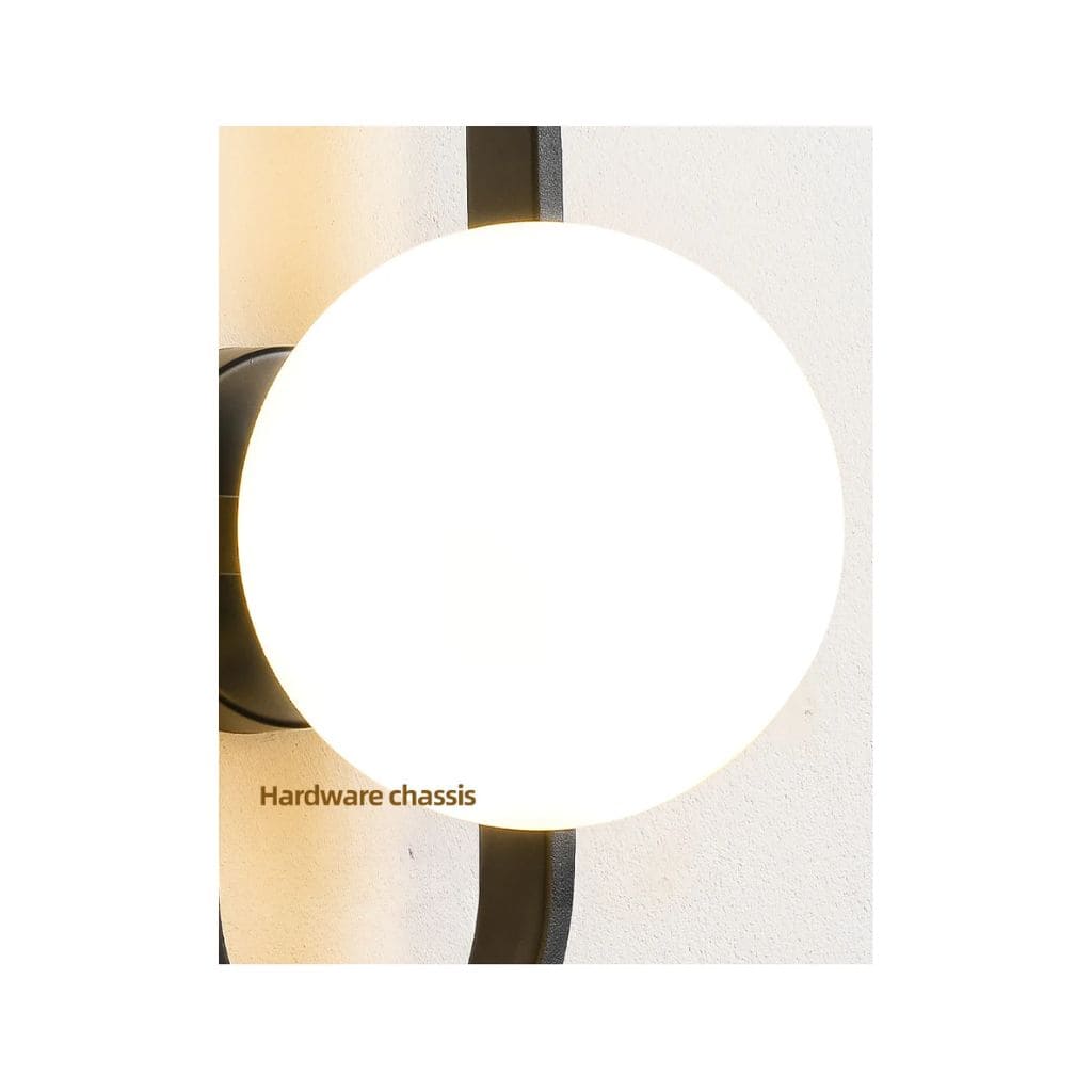 Contemporary elegance wall light