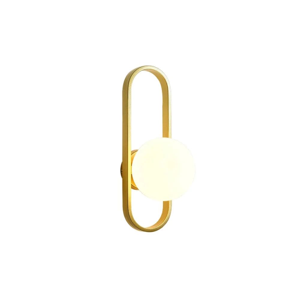 Contemporary elegance wall light