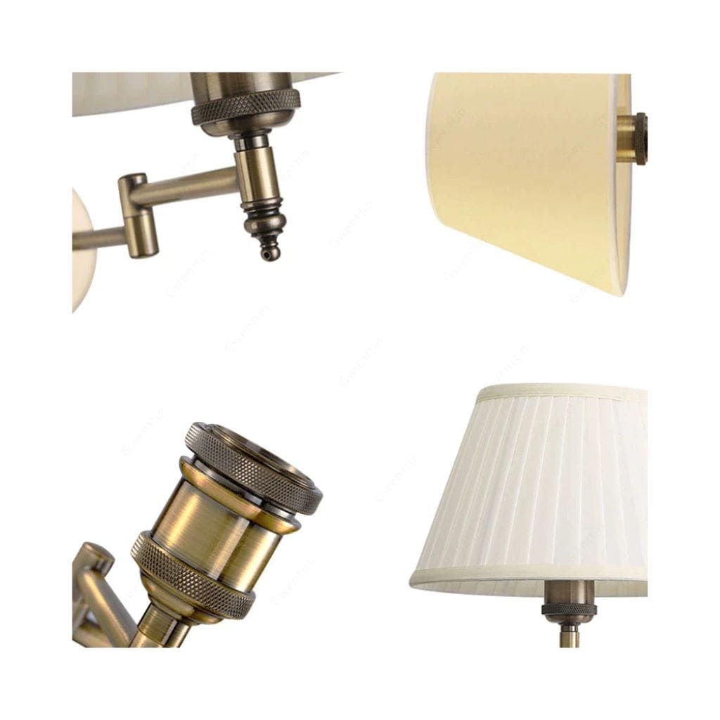 Flexible fabric wall light