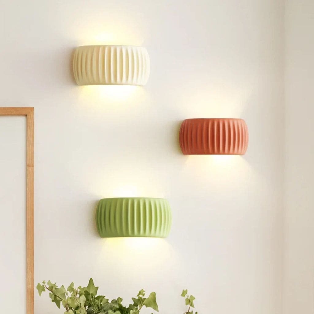 Cream Wind Wall Light