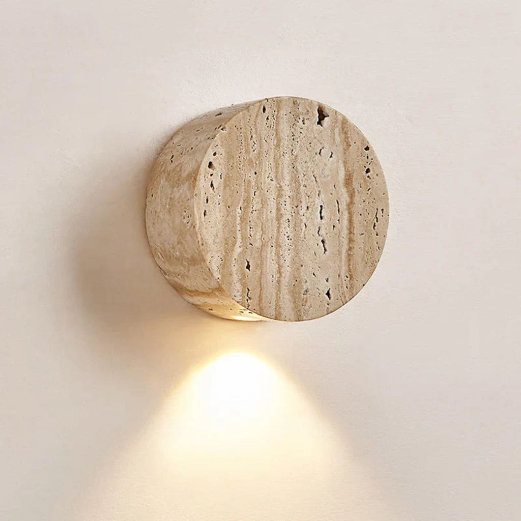 Japanese Stone Wall Light