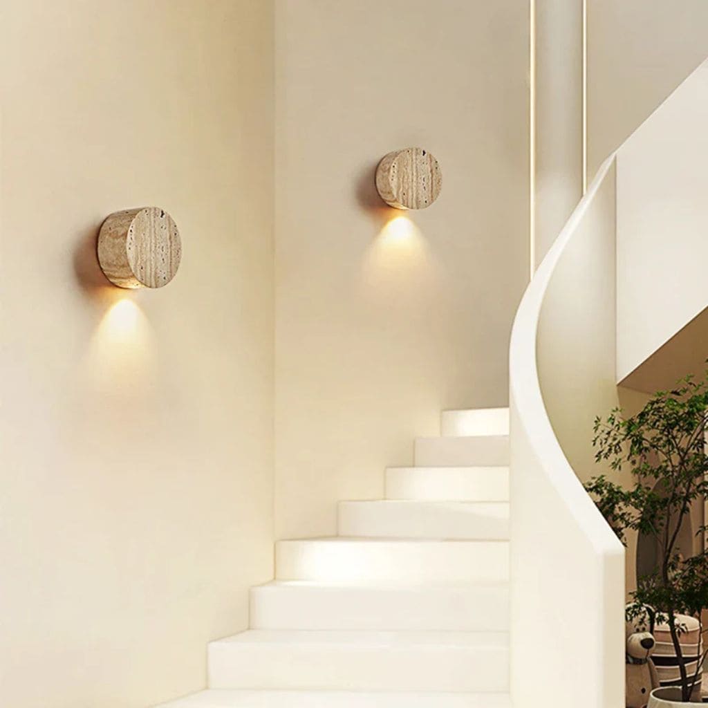 Japanese Stone Wall Light