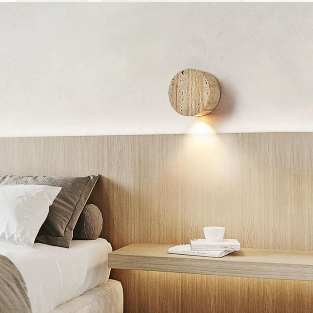 Japanese Stone Wall Light