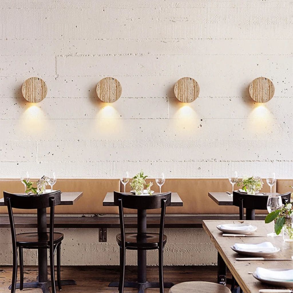 Japanese Stone Wall Light