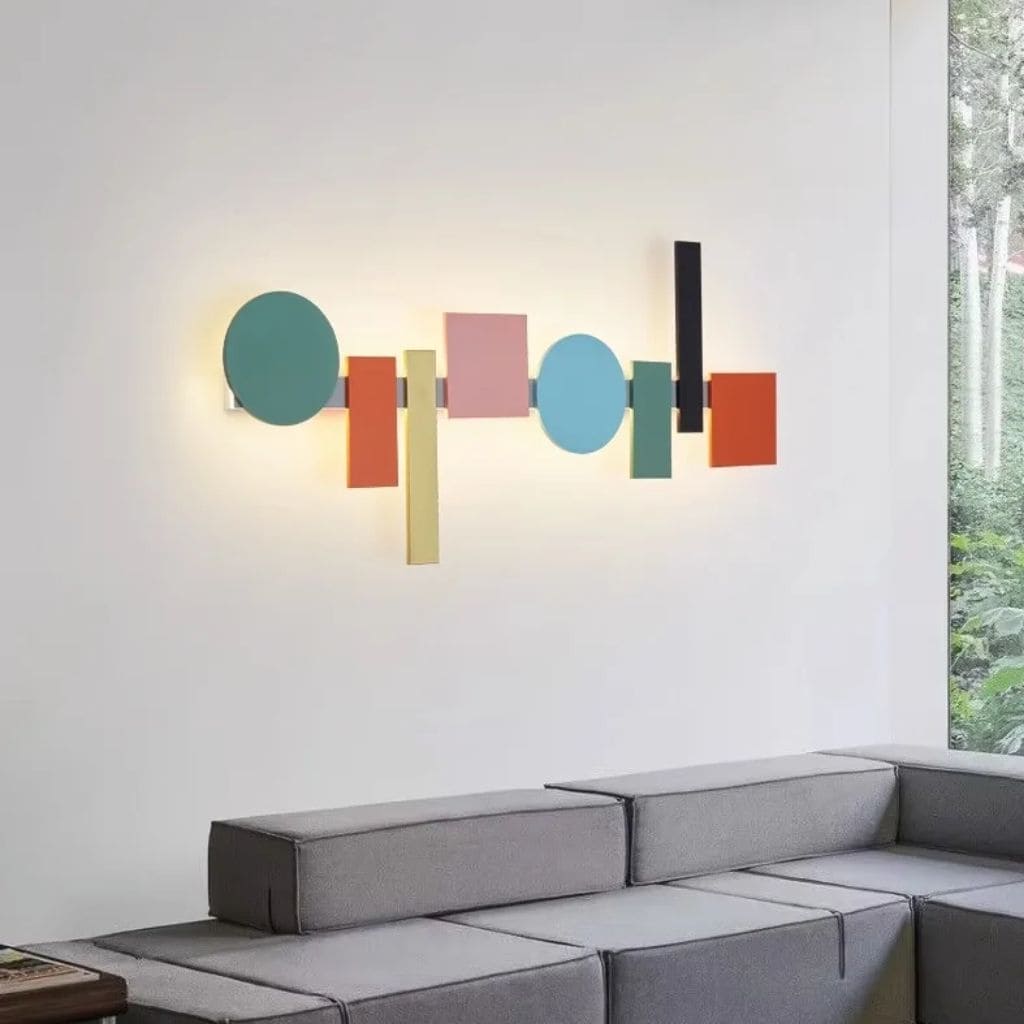 Art Deco LED wall light