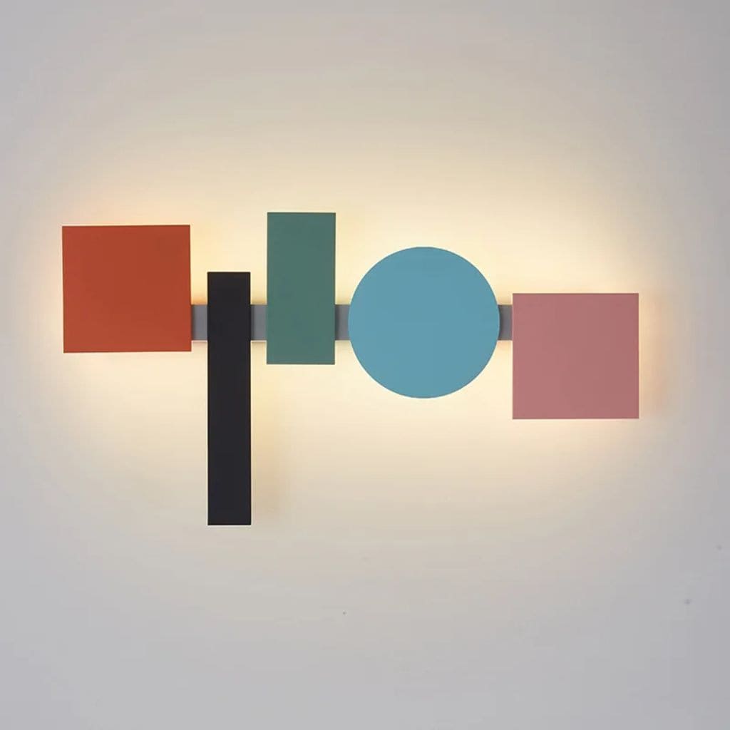 Art Deco LED wall light