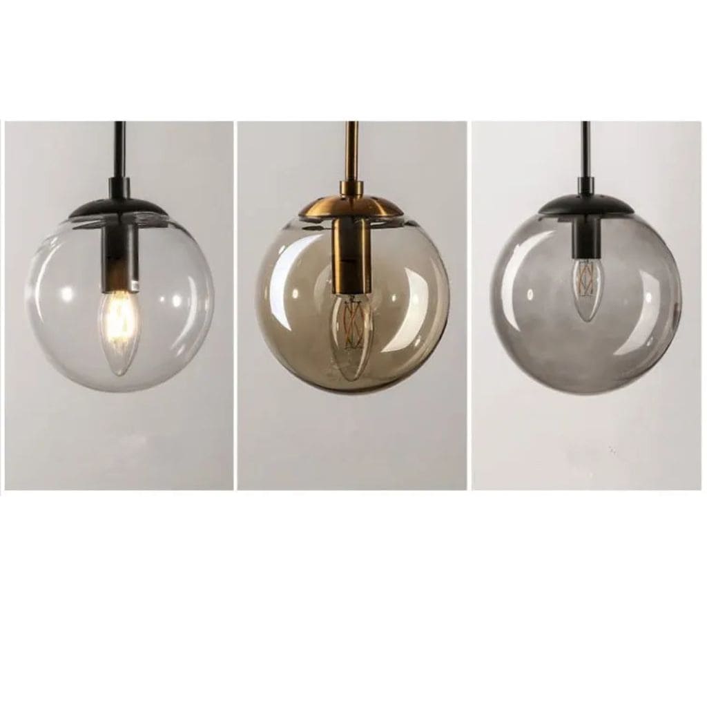 Nordic Glass Ball LED wall light