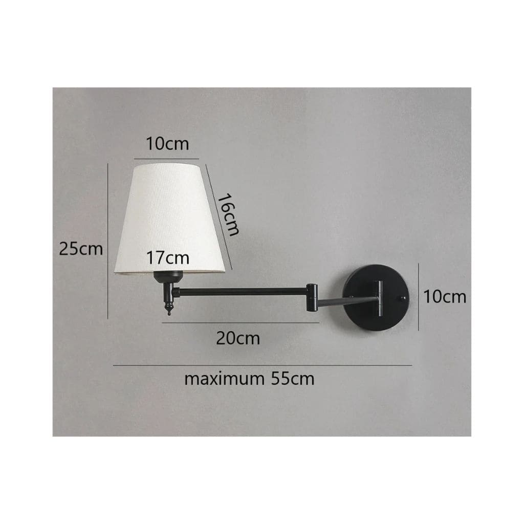 Foldable wall light
