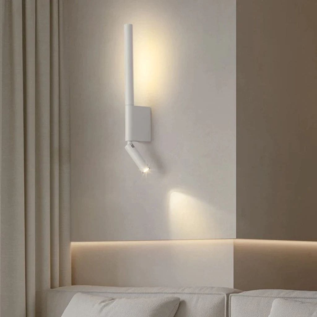 Modern LED reading wall light