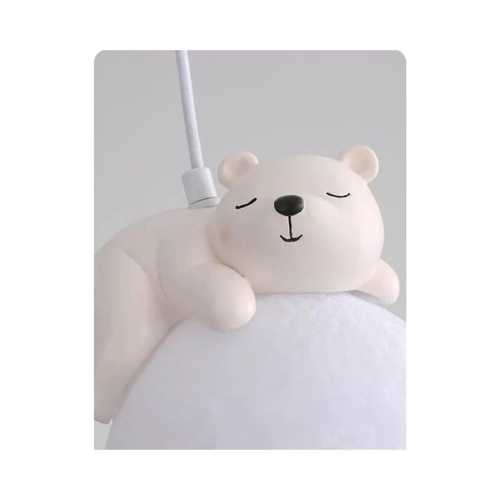 Resin animal candlestick