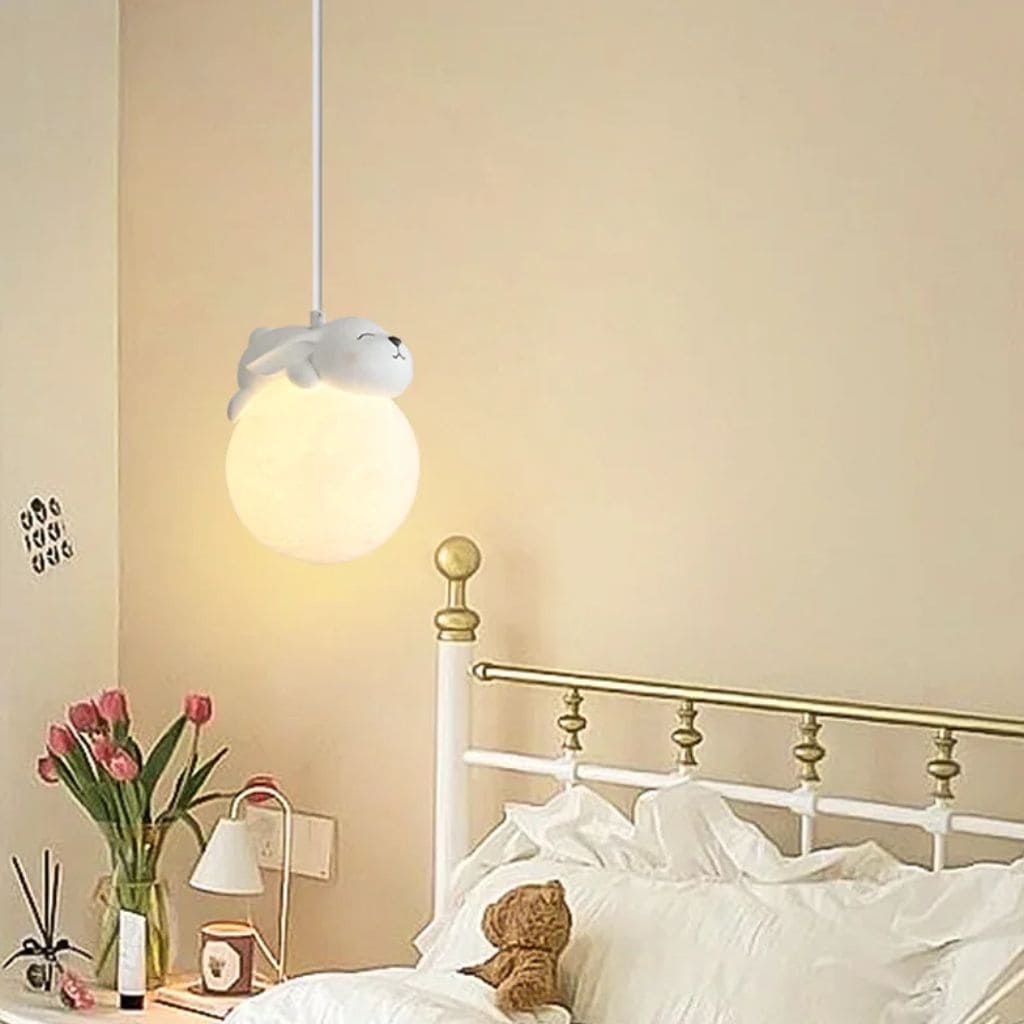 Resin animal candlestick