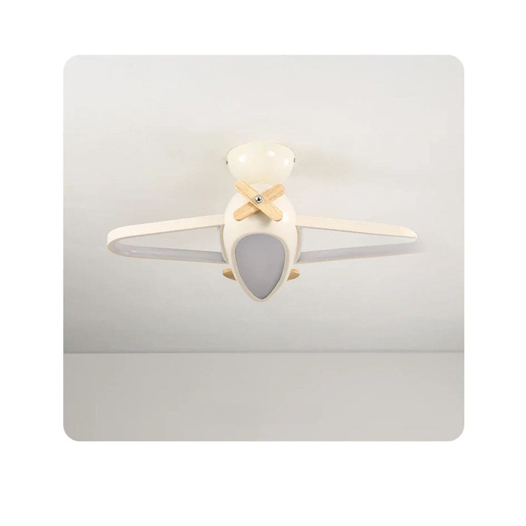 Plane -shaped childish candlestick