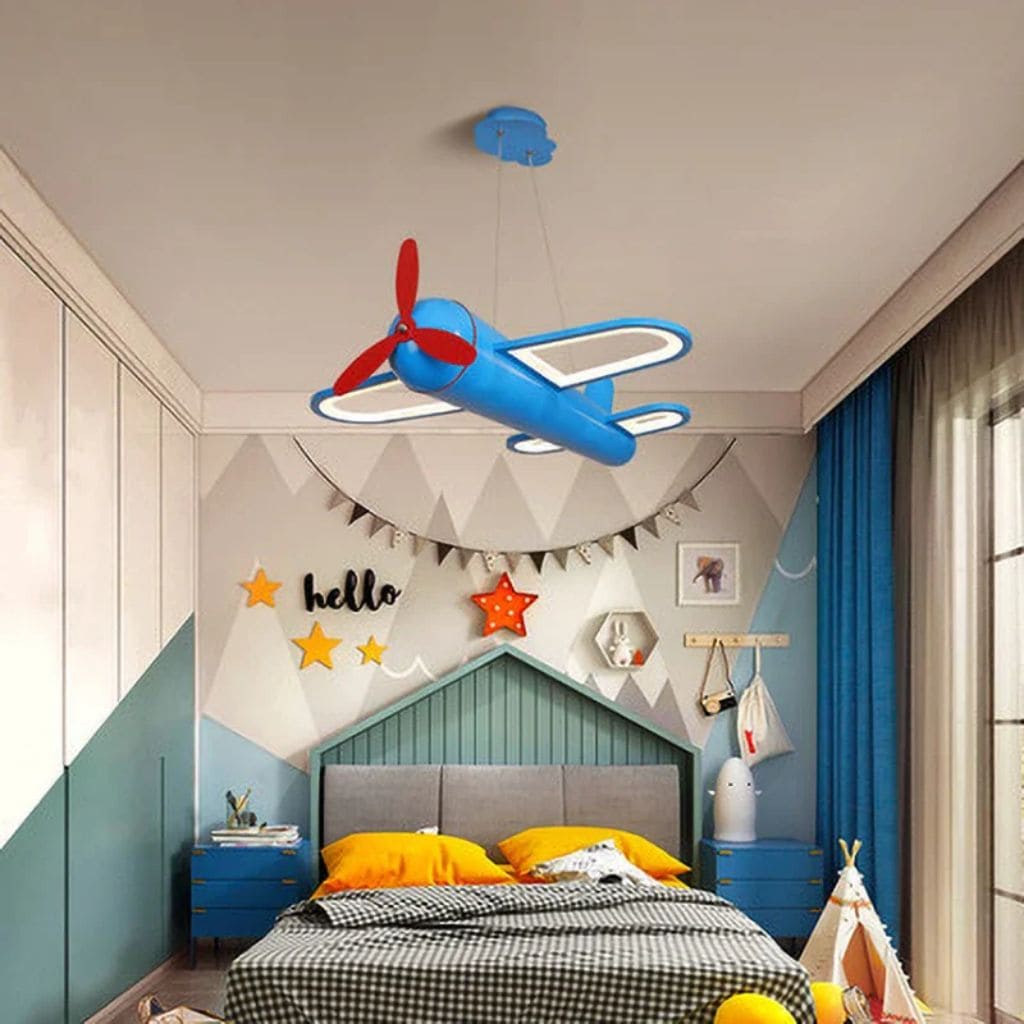 LED plane hanging lighting