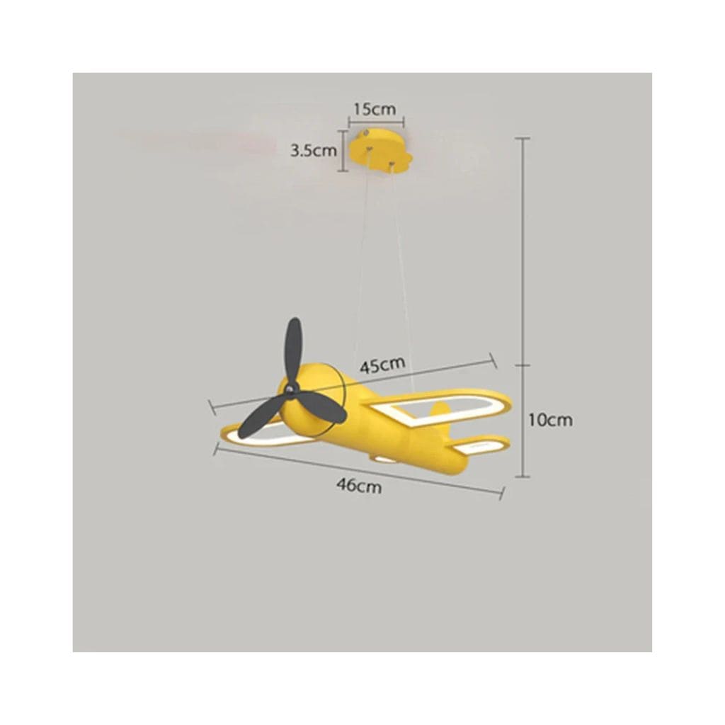 LED plane hanging lighting