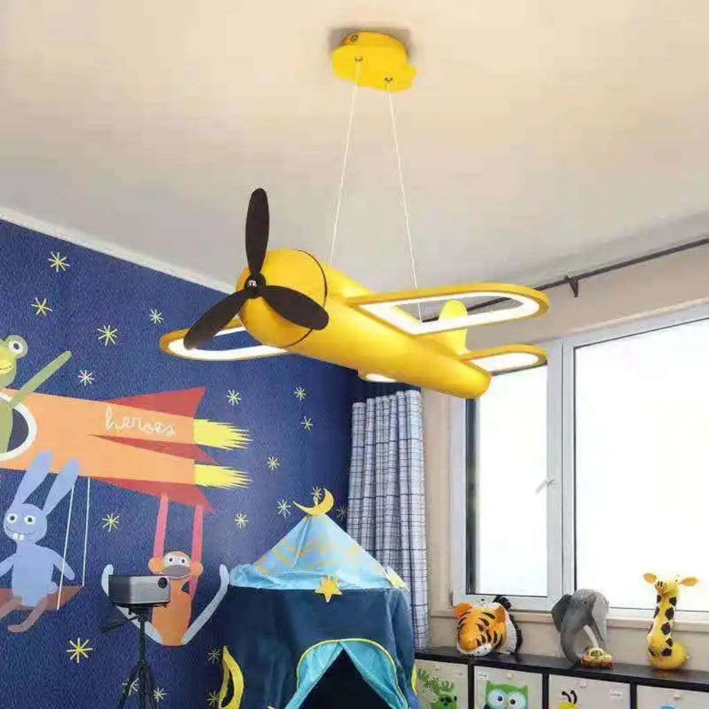 LED plane hanging lighting
