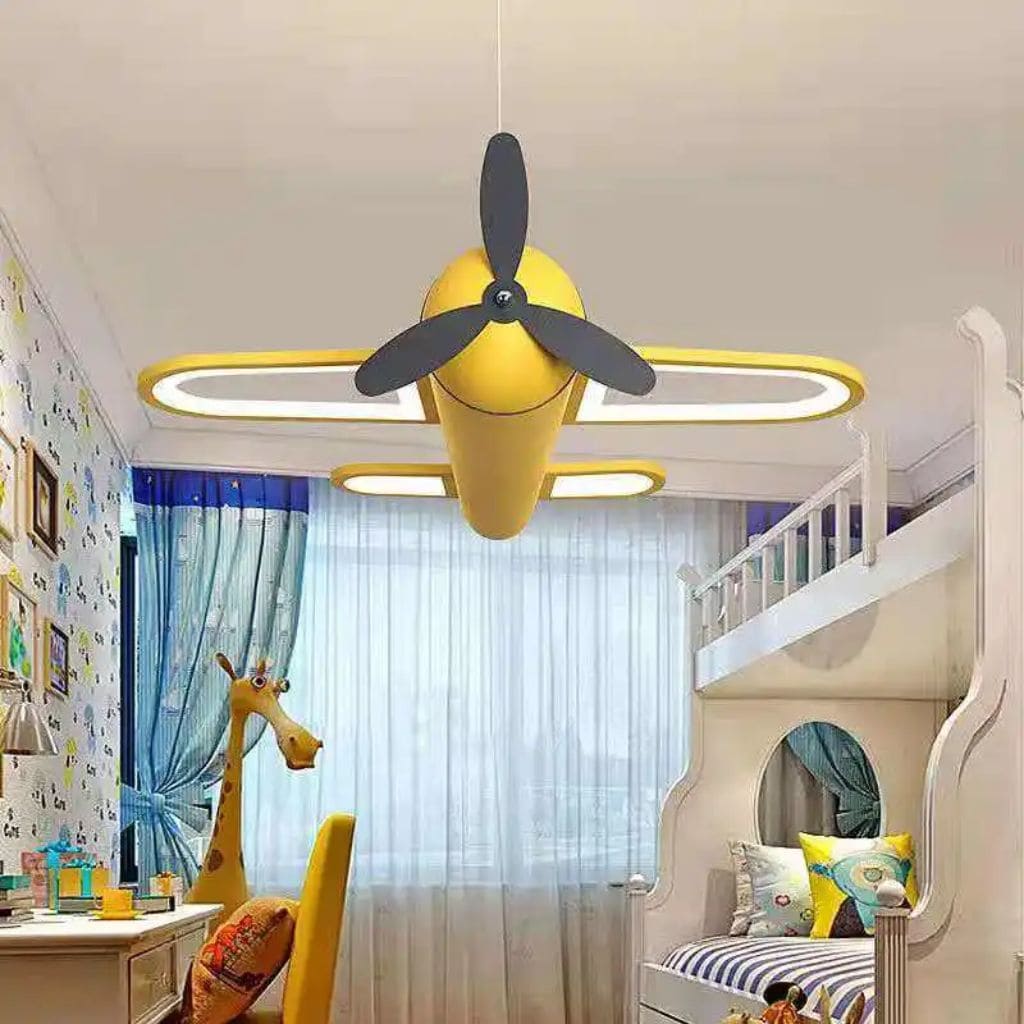 LED plane hanging lighting