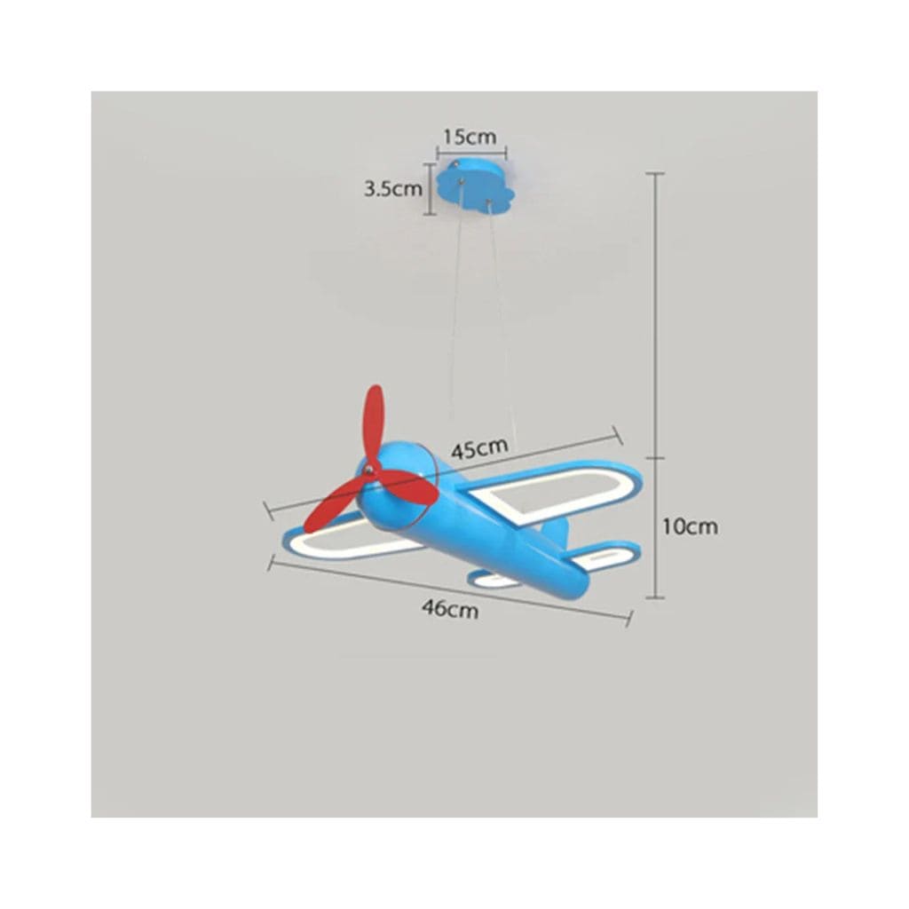 LED plane hanging lighting