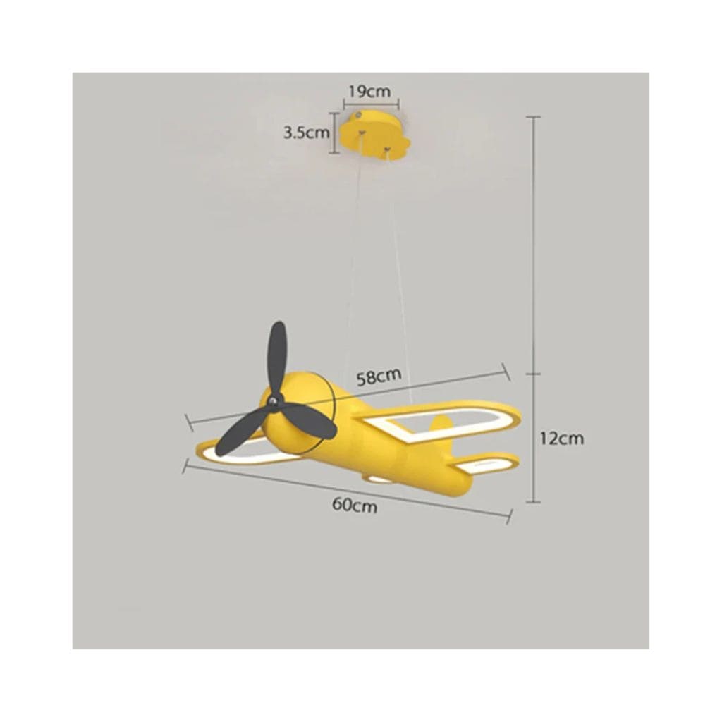 LED plane hanging lighting