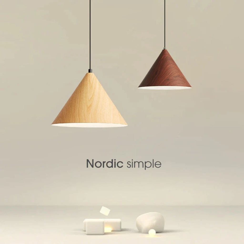 Scandinavian suspense lighting