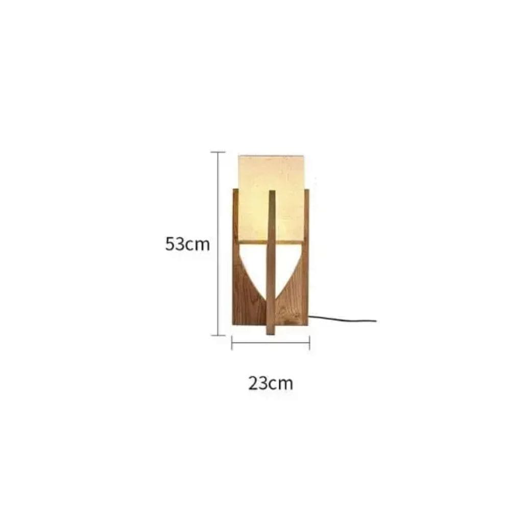 Japanese style floor lamp soft wind