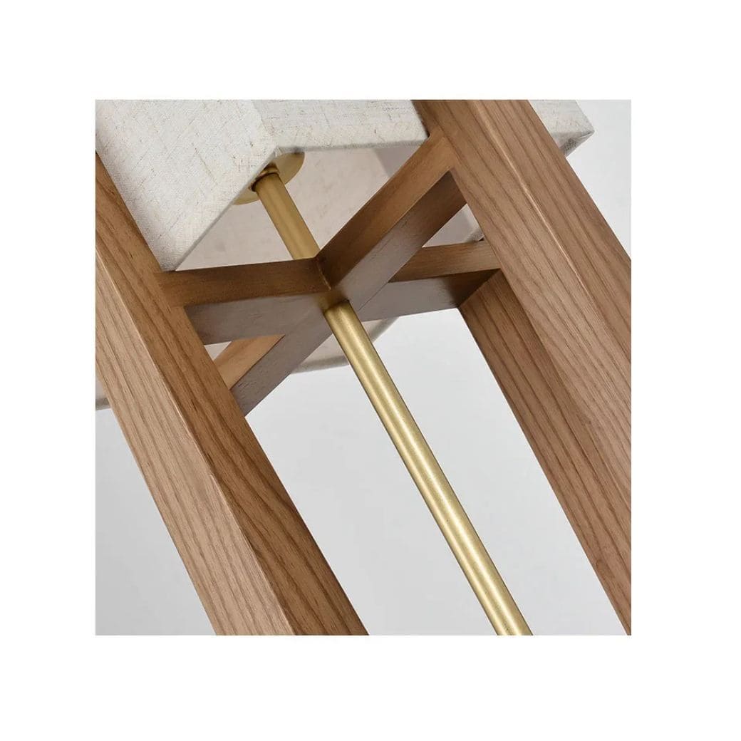 Japanese style floor lamp soft wind