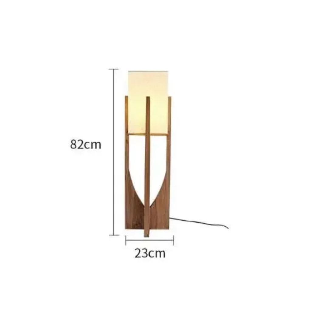 Japanese style floor lamp soft wind