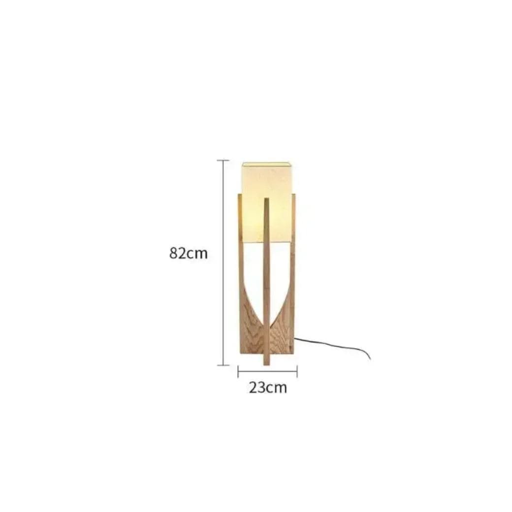 Japanese style floor lamp soft wind