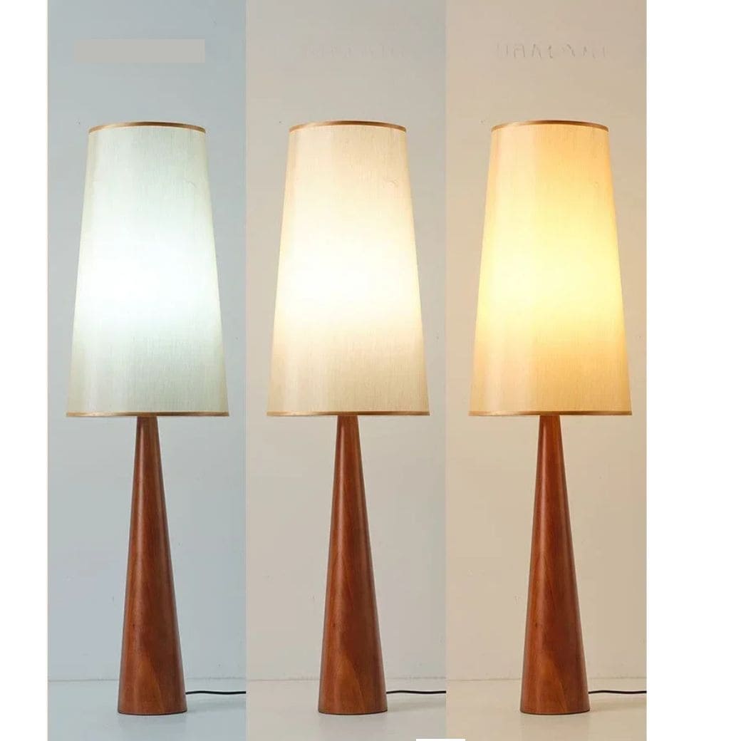 Vintage Wabi Sabi Floor Lamp for interior
