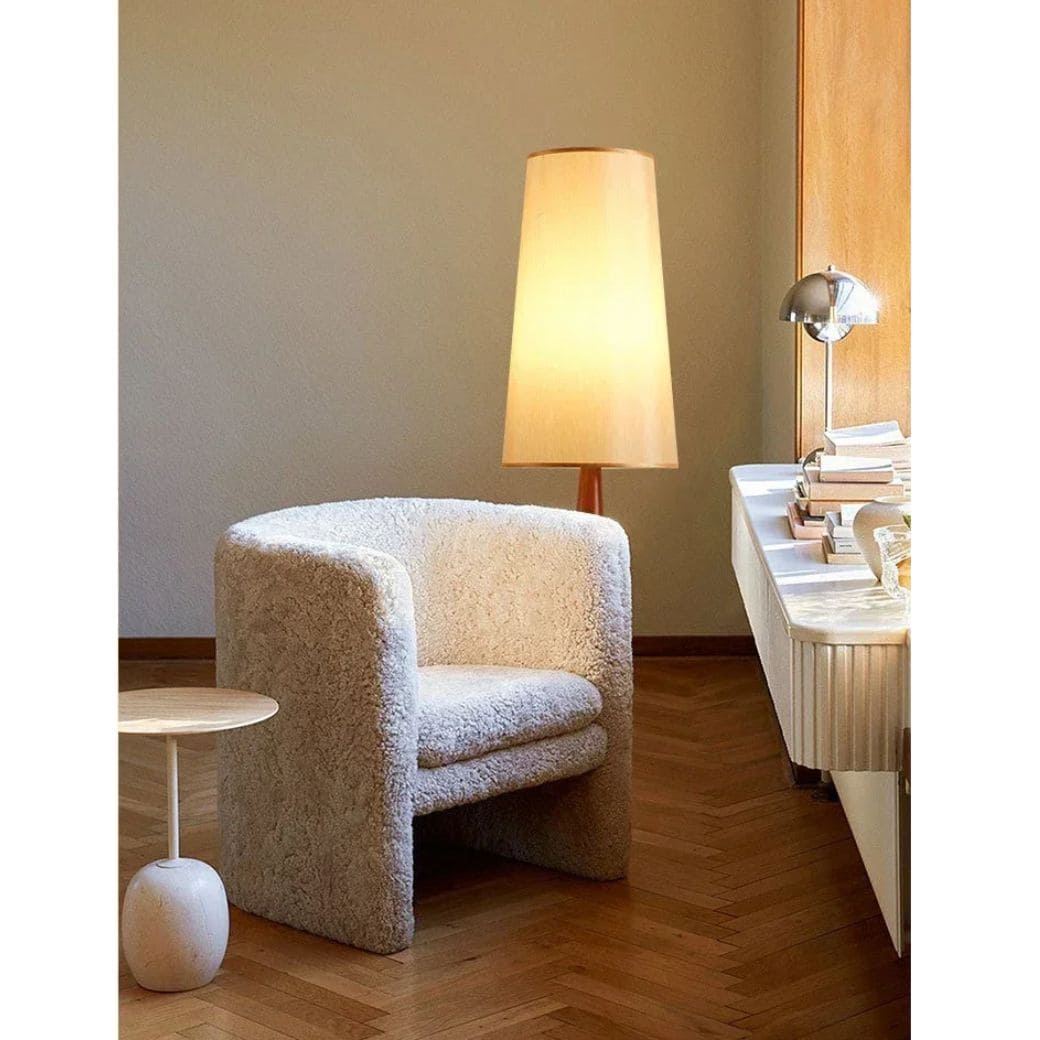 Vintage Wabi Sabi Floor Lamp for interior