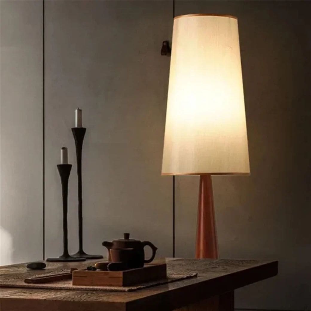 Vintage Wabi Sabi Floor Lamp for interior