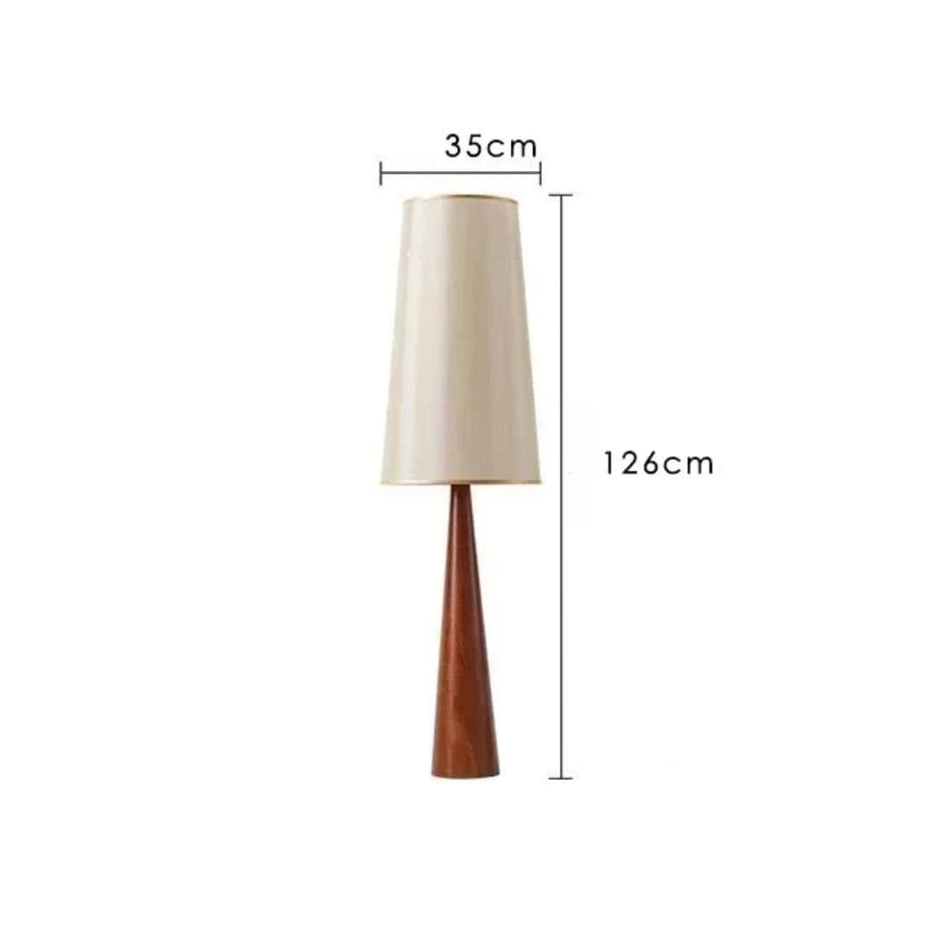 Vintage Wabi Sabi Floor Lamp for interior