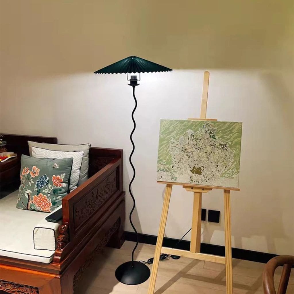 Flied fabric floor lamp minimalist Nordic LED