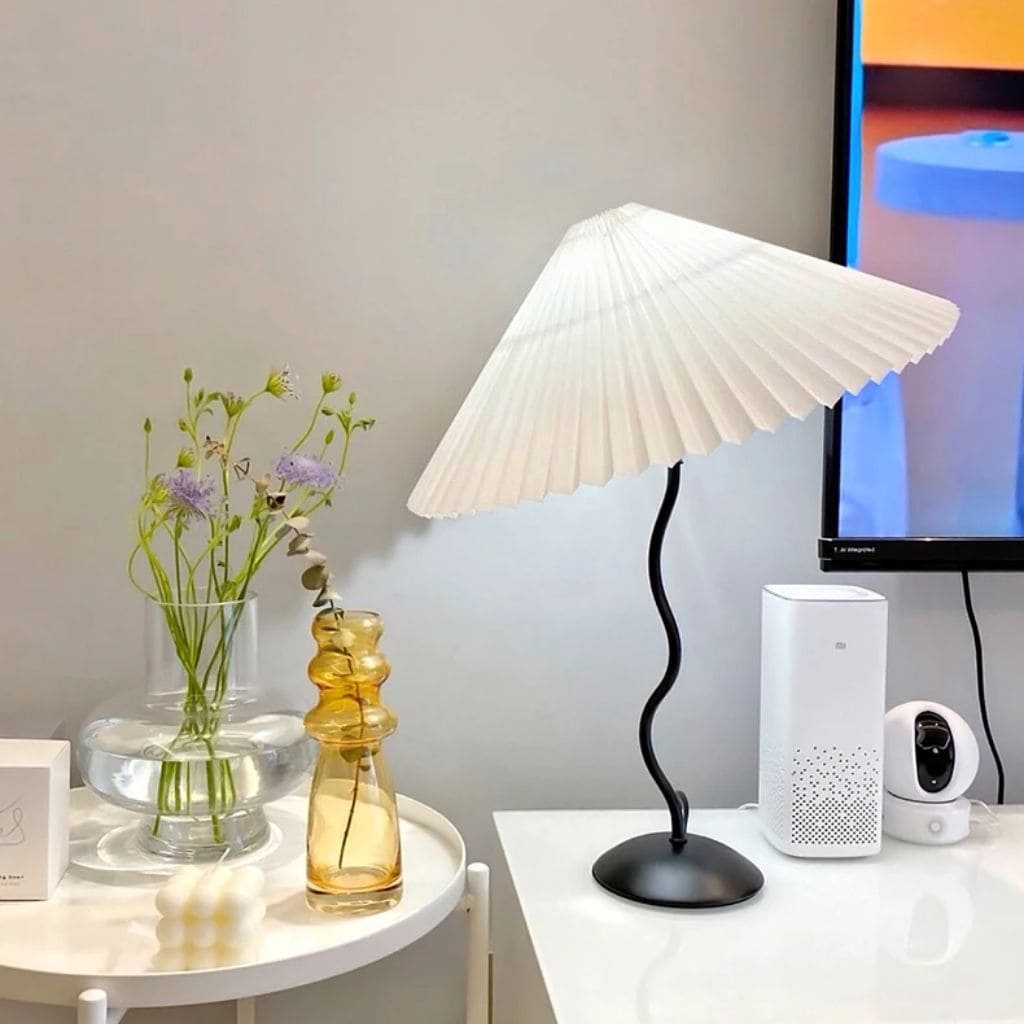 Flied fabric floor lamp minimalist Nordic LED