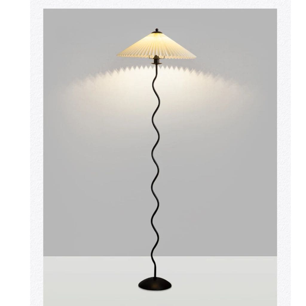 Flied fabric floor lamp minimalist Nordic LED