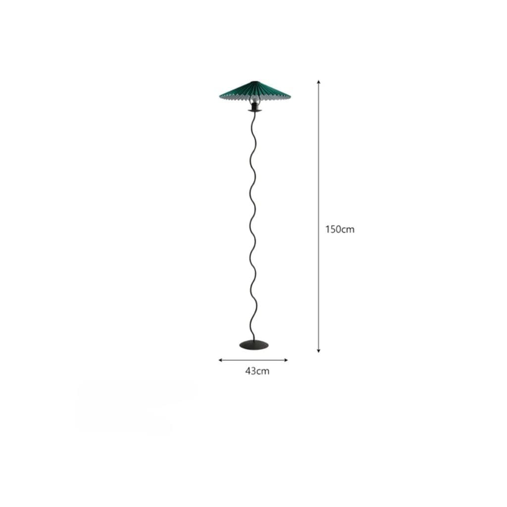 Flied fabric floor lamp minimalist Nordic LED