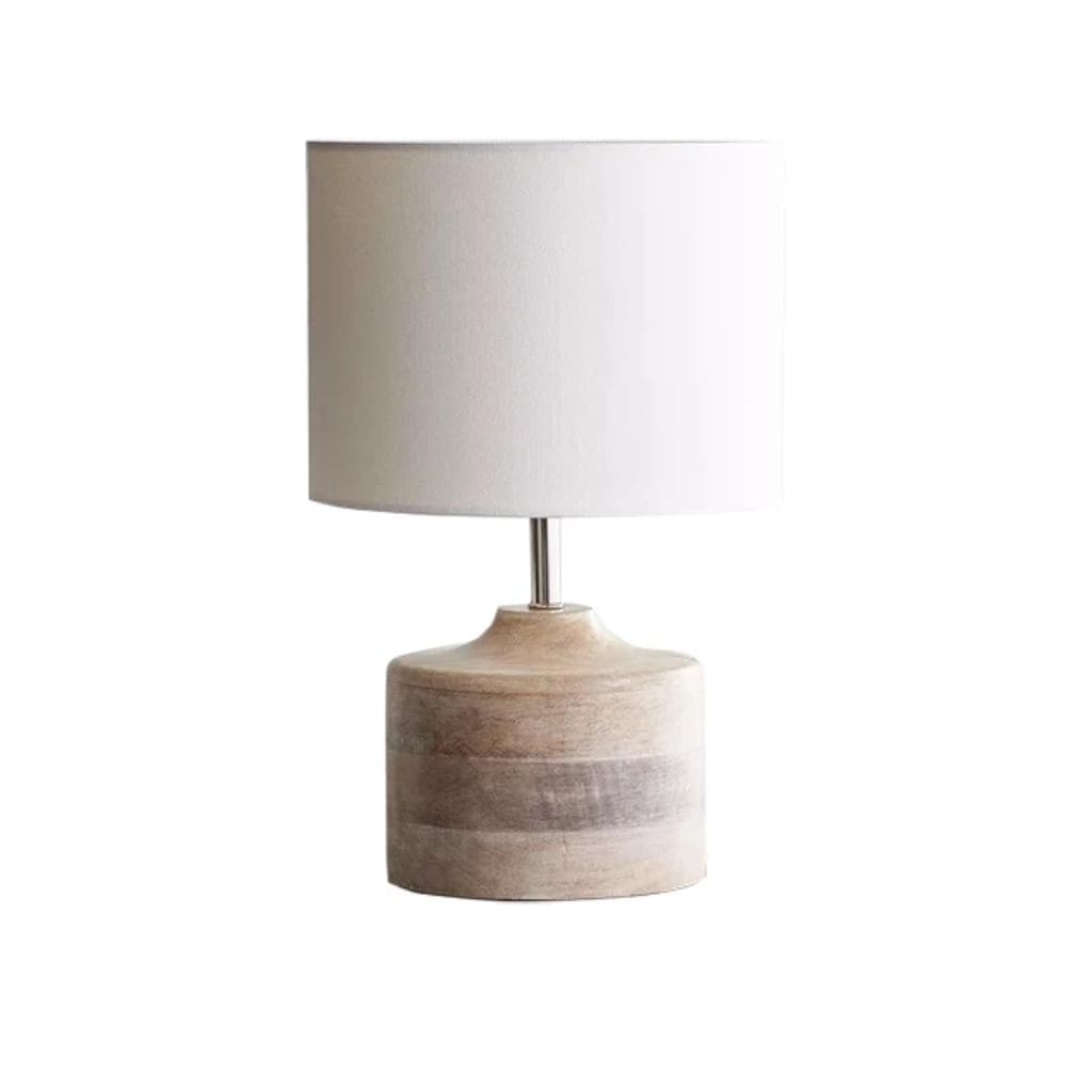 Nordic wooden decor art lamp