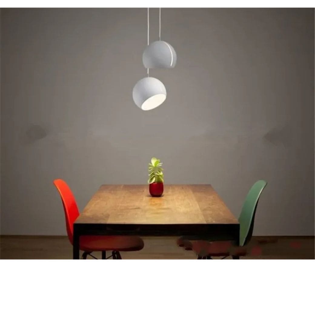 Modern led hemisphere lamp