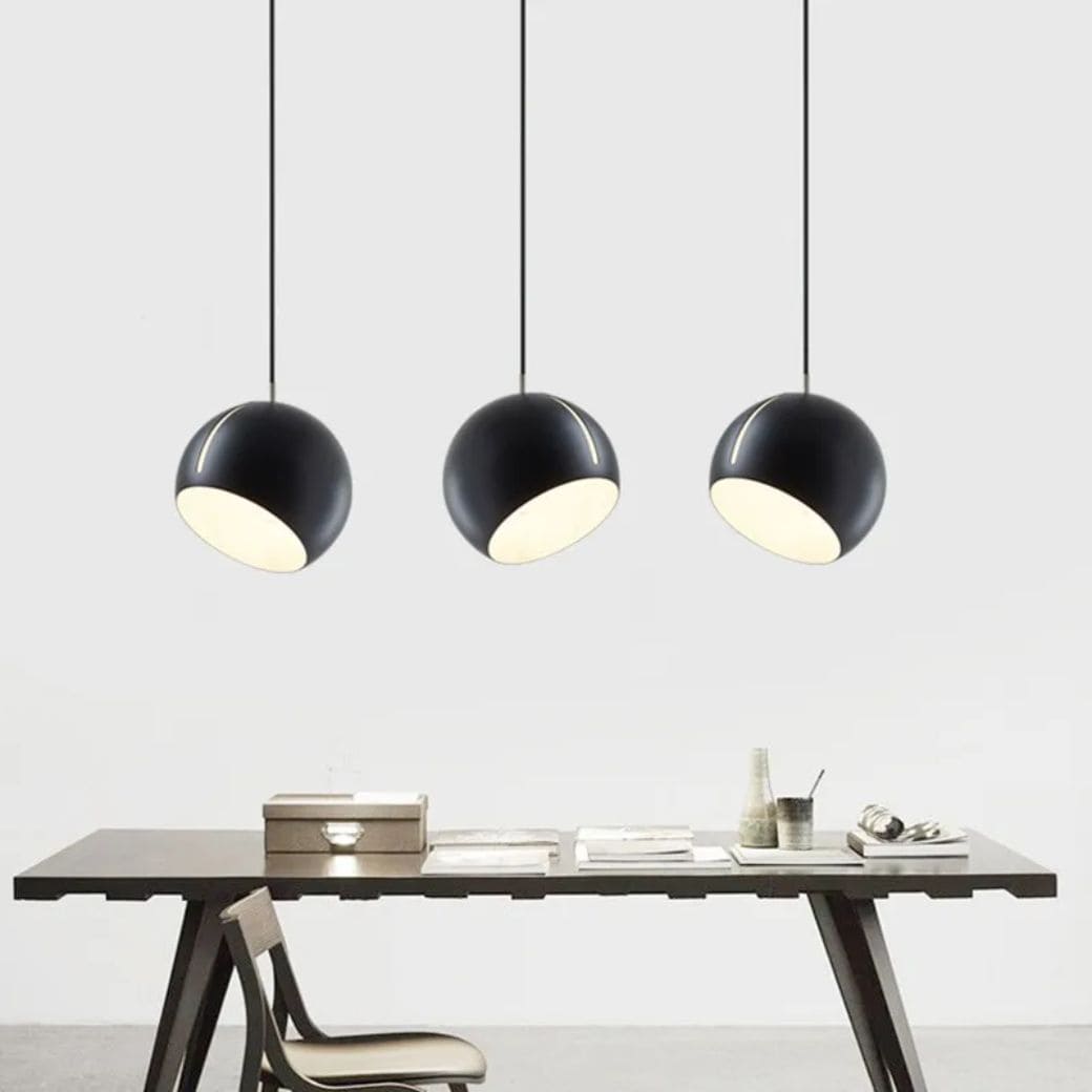 Modern led hemisphere lamp