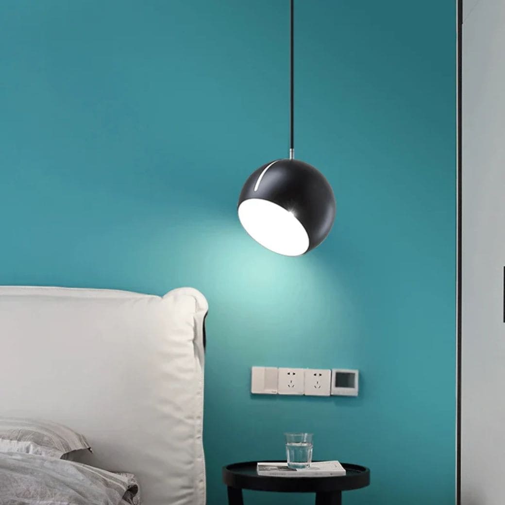 Modern led hemisphere lamp