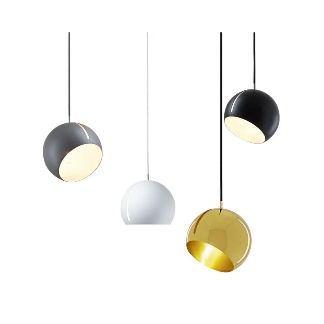 Modern led hemisphere lamp